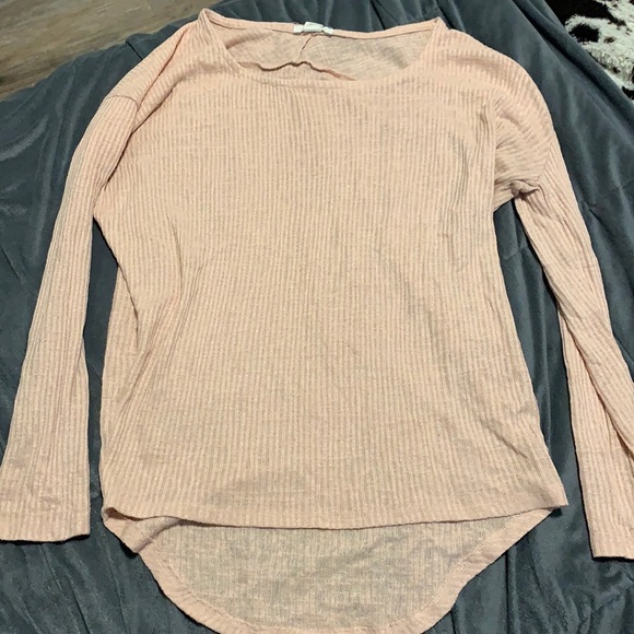 Light Pink Long Sleeve Top - Picture 1 of 1